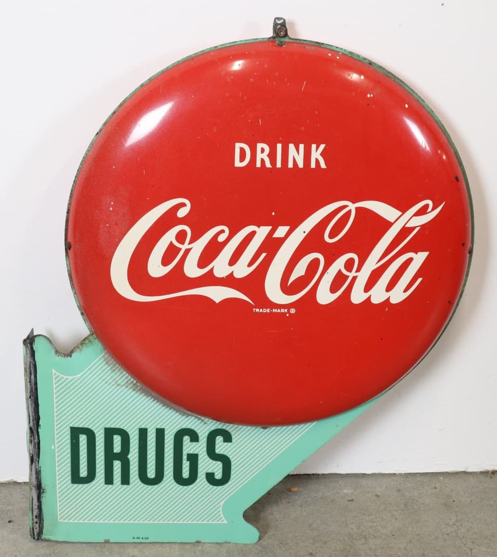 1950 RARE DRINK COCA COLA "DRUGS"