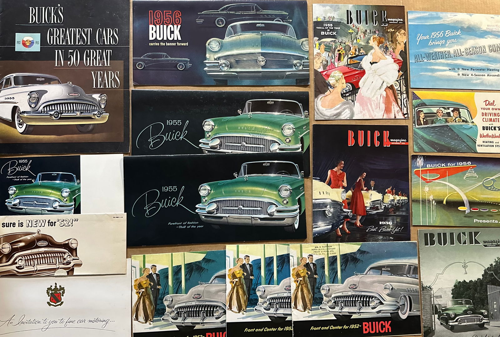 1950 TO 1956 BUICK - THIRTY THREE