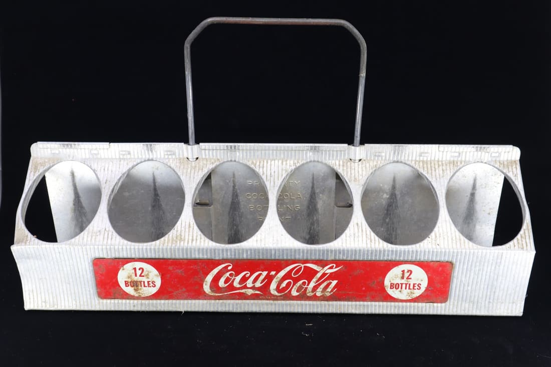1950'S 12 BOTTLES COCA COLA