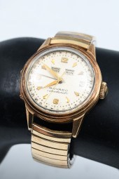 1950S 14K MOVADO CALENDOMATIC