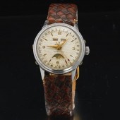1950'S BREITLING TRIPLE CALAND