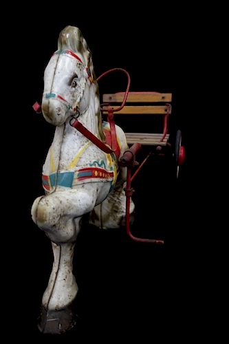 1950'S CHILDS HORSE AND BUGGY PEDAL