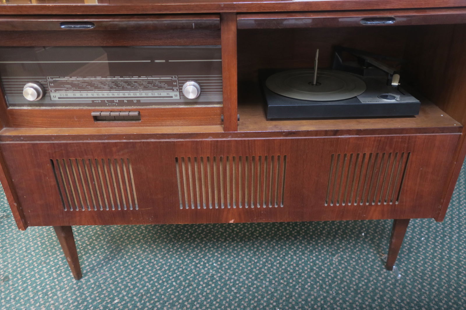1950'S ERA STEREO CABINET WITH