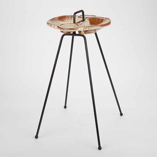 1950S FRANKOMA POTTERY METAL