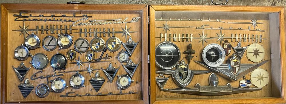 1950’S LINCOLN BADGES AND SCRIPTS