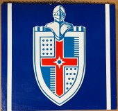 1950’S LINCOLN LOGO PORCELAIN