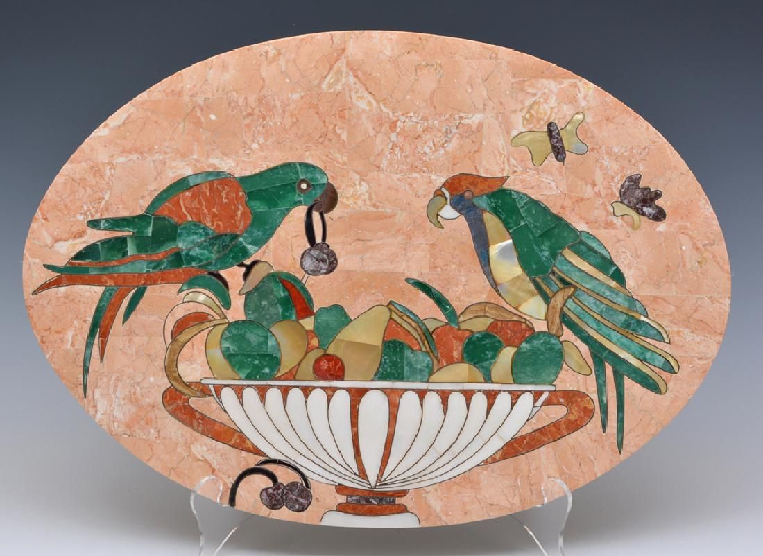 1950S MEXICAN PEACH MARBLE PIETRA