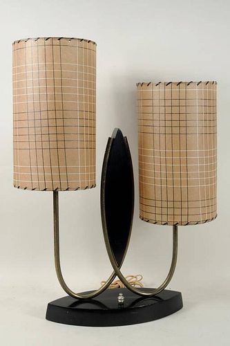 1950'S MODERNIST PAINTED BAKELITE &