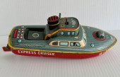 1950S TIN LITHO WIND UP EXPRES