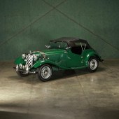 1951 MG TD ROADSTER VIN: NCS93