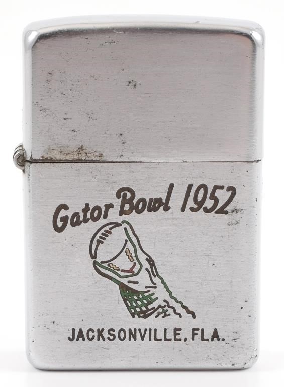 1952 GATOR BOWL ZIPPO LIGHTER1952