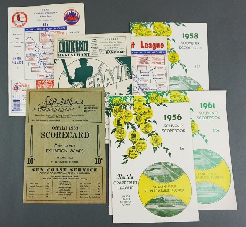 1953-70 ST PETERSBURG BASEBALL