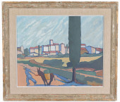 1953 EUROPEAN SCHOOL PAINTING
