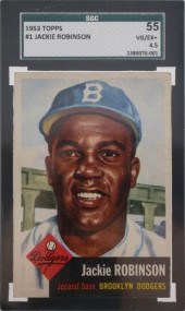 1953 TOPPS JACKIE ROBINSON #1