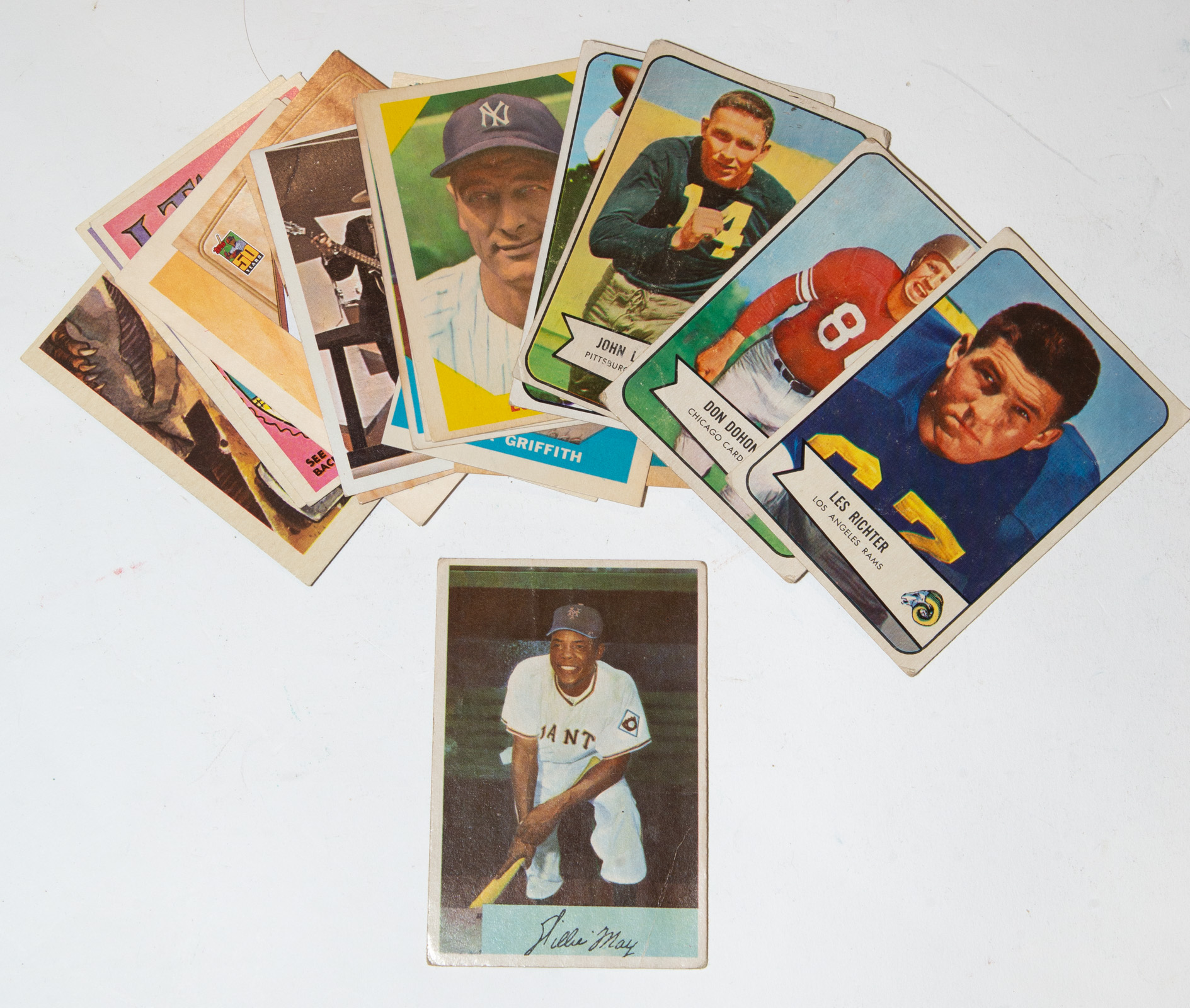 1954 BOWMAN WILLIE MAYS BASEBALL