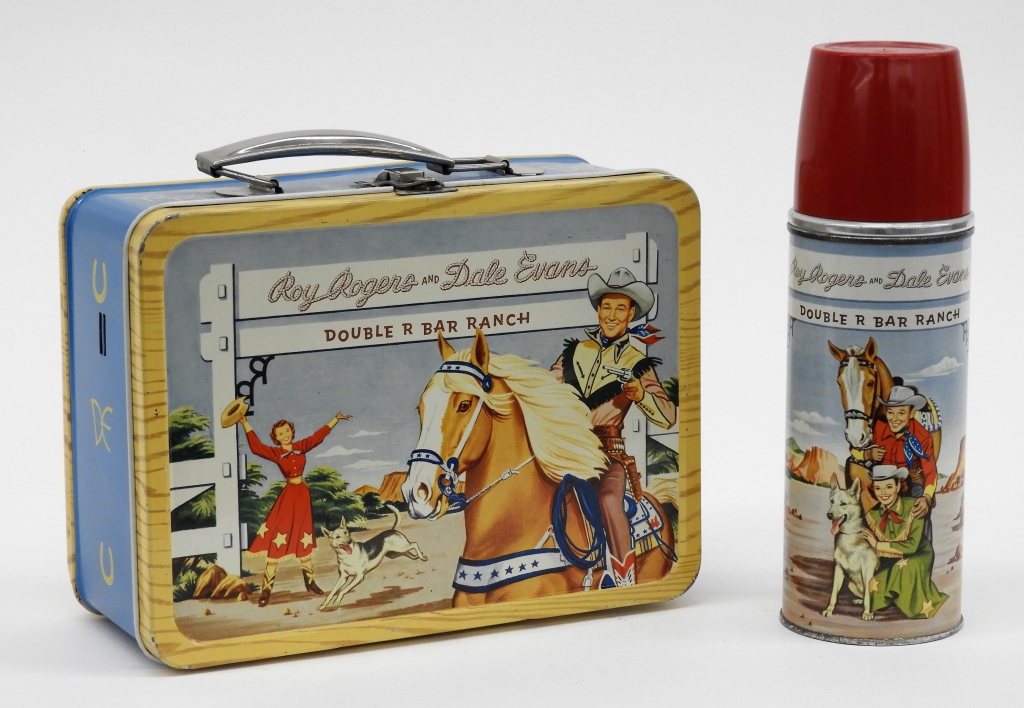 1954 THERMOS ROY ROGERS DALE