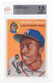 1954 TOPPS BASEBALL #128 HANK