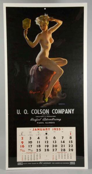 1955 Elvgren Nude from Paris,
