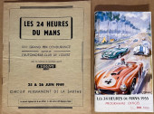 1955 LEMANS PROGRAM, 5.5 X 9.5