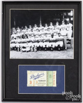 1955 LOS ANGELES DODGERS GAME