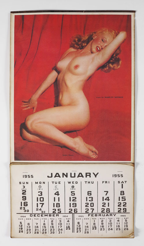 1955 MARILYN MONROE NUDE