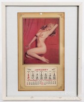 1955 MARILYN MONROE NUDE CALEN