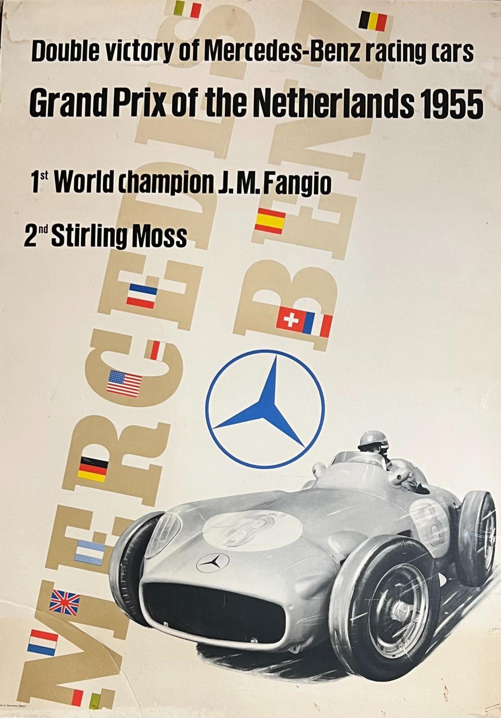 "1955 MERCEDES BENZ W 196 F1