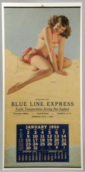 1955 Rolf Armstrong Pinup Cale