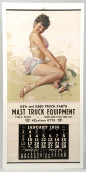 1955 Rolf Armstrong Pinup Cale
