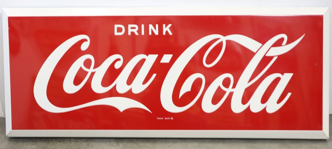 1956 DRINK COCA COLA PANEL