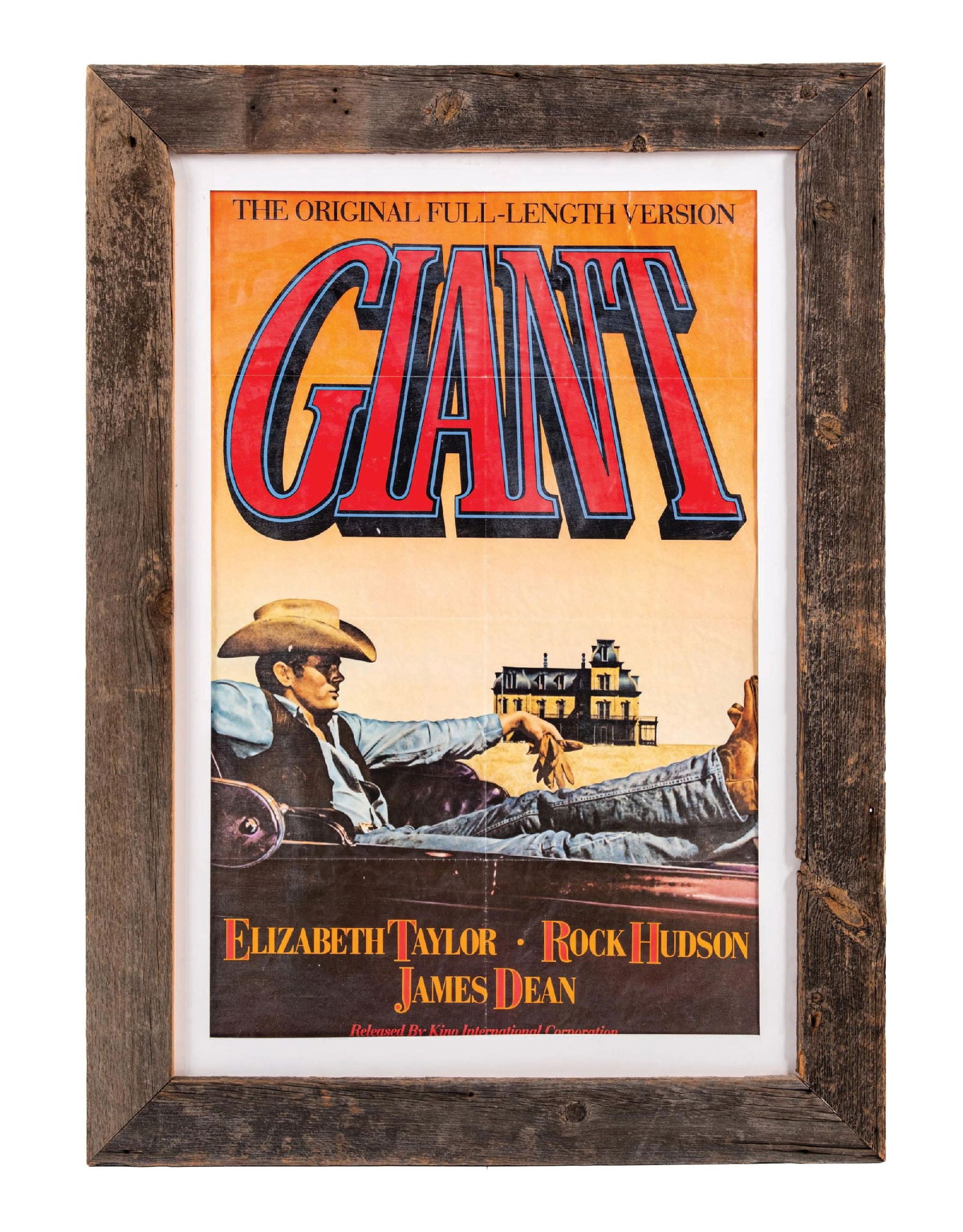 1956 "GIANT" 1 SHEET MOVIE