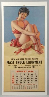 1956 Rolf Armstrong Pinup Cale