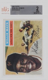 1956 TOPPS BASEBALL #130A WILL