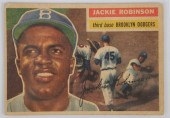 1956 TOPPS JACKIE ROBINSON BAS