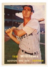 1957 TOPPS TED WILLIAMS #11957
