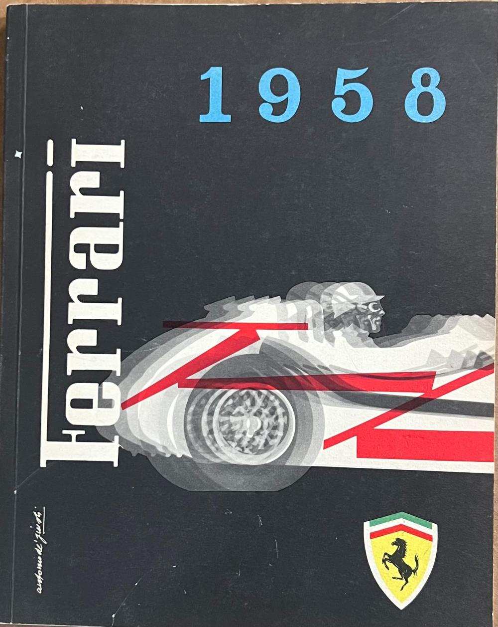 1958 FERRARI YEARBOOK, COVERS ALL