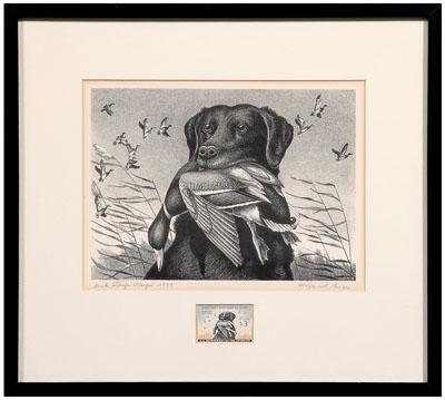 1959 Federal duck stamp print,