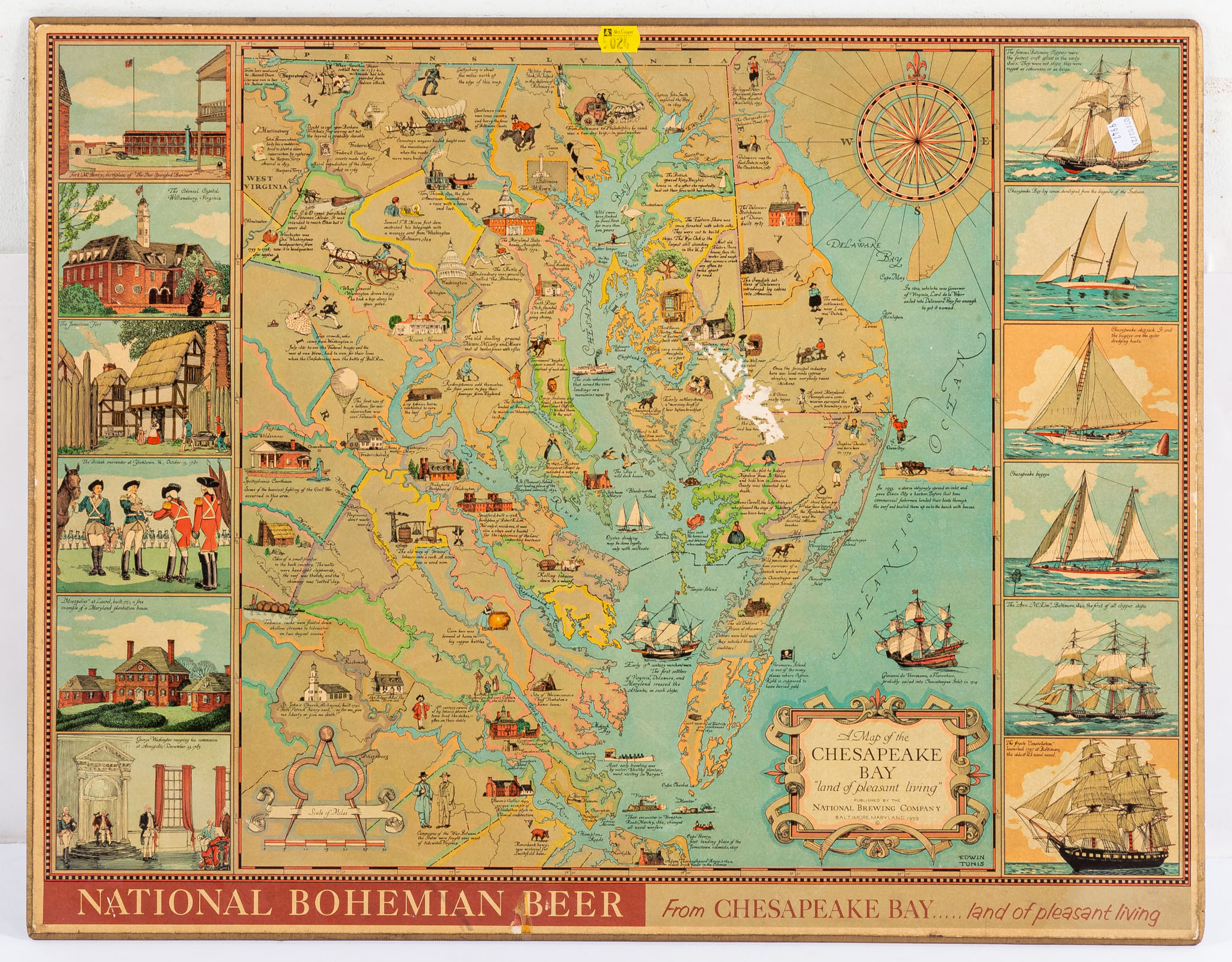 1959 NATIONAL BOHEMIAN BEER