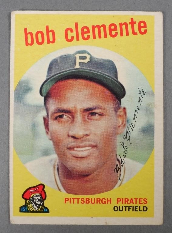 1959 ROBERTO CLEMENTE BASEBALL