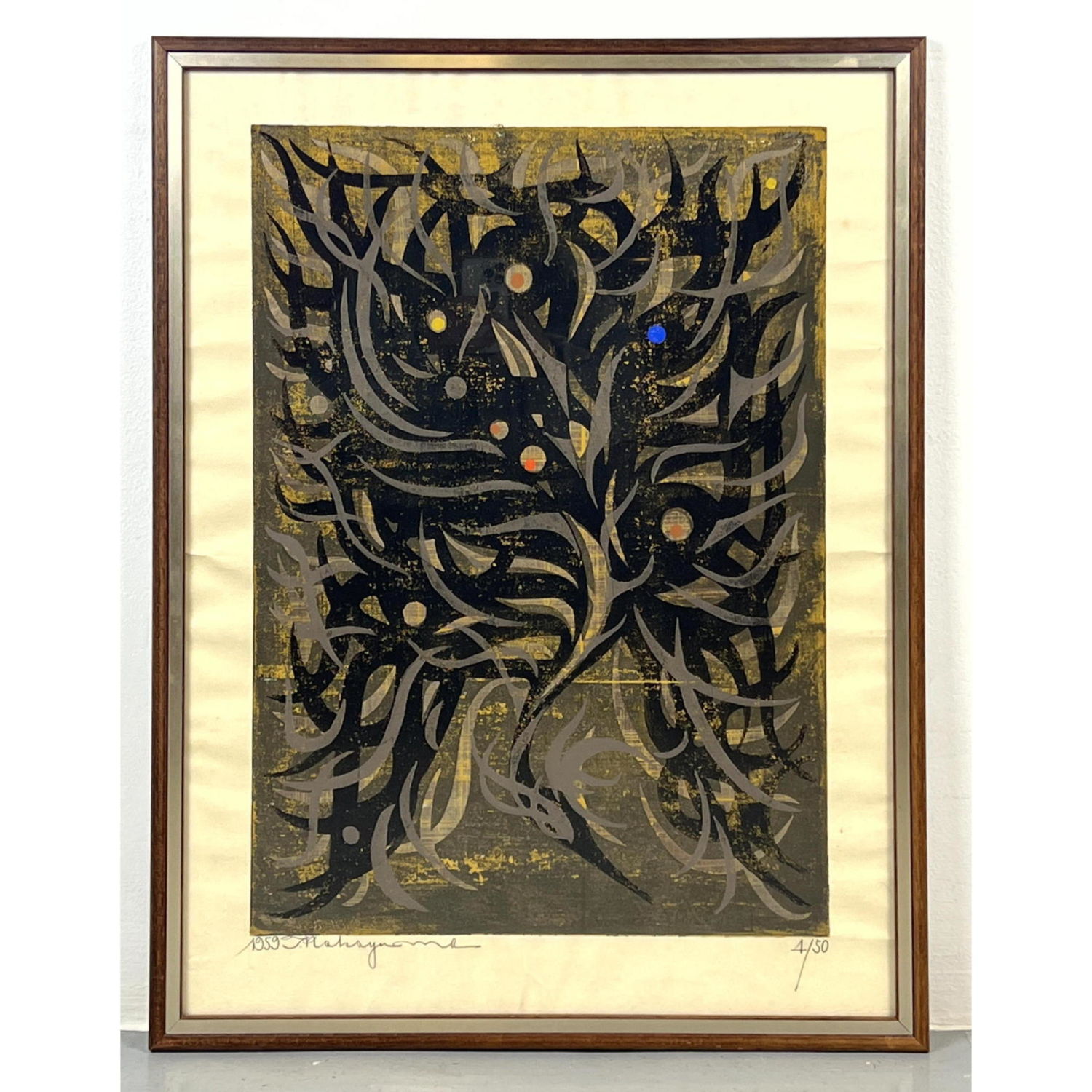 1959 TADASHI NAKAYAMA Tree and
