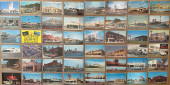 196 POSTCARDS OF 1950’S CAR DE