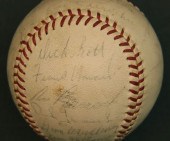 1960 LA DODGERS TEAM AUTOGRAPH