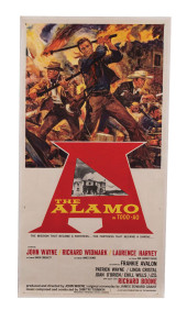 1960 ORIGINAL "THE ALAMO" 3 SH