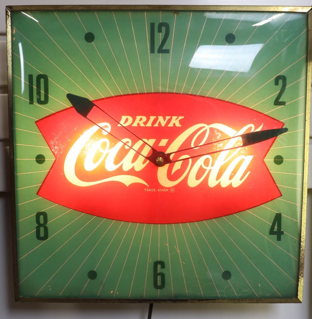 1960'S COCA COLA BUBBLE GLASS