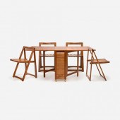 1960S DROP-LEAF DINING TABLE W