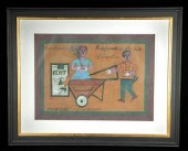 1960S EDDIE ARNING OIL PASTEL,
