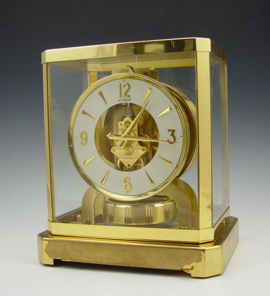 1960'S LECOULTRE ATMOS CLOCK: Brass