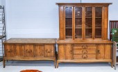1960S-MODERN BREAKFRONT & BUFF