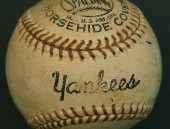 1960S NEW YORK YANKEES TEAM AU