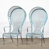 1960S WOODARD CANOPY CHAIRS, P